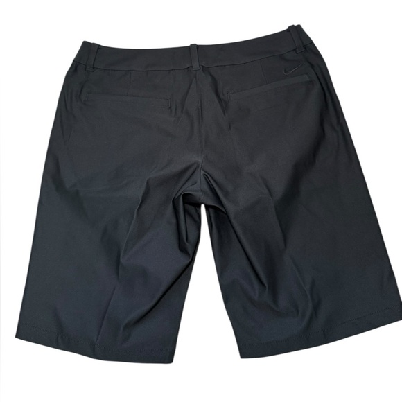 Nike Women's Golf Tournament Dri-Fit Bermuda Shorts-Black Sz 10 EUC - Picture 4 of 11
